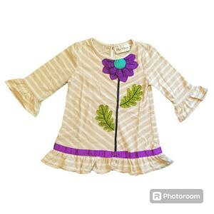 Rare Editions Floral striped Top